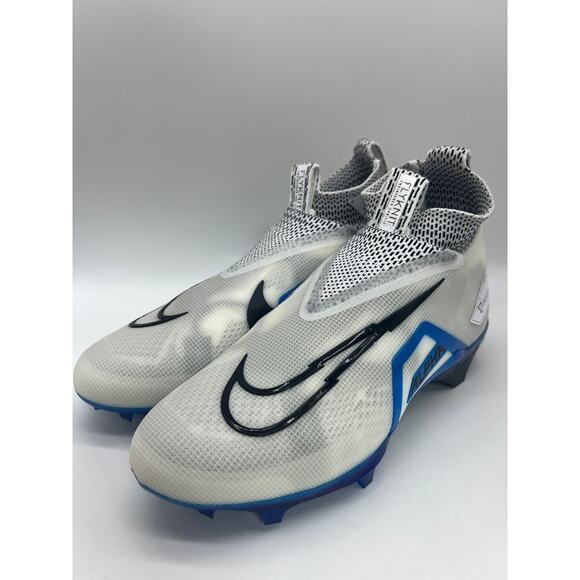Nike Alpha Menace Elite 3 Football Cleats Ghost Laces CT6648-101 Men’s Size 9.5 - Picture 9 of 16